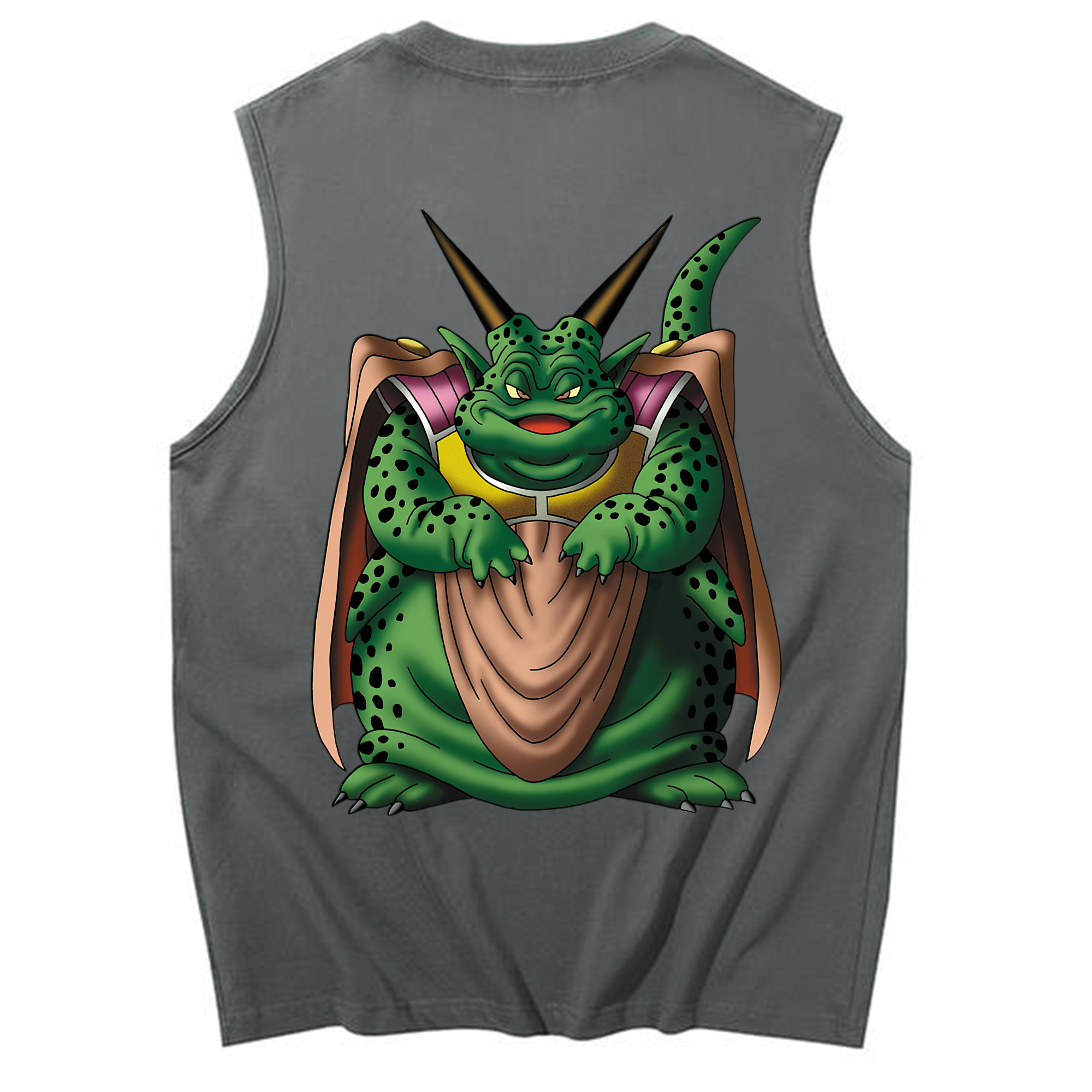 （画像用） ドラゴンクエスト Doragon Kuesuto Dragon Quest コットン100％タンクトップ（背面プリント）